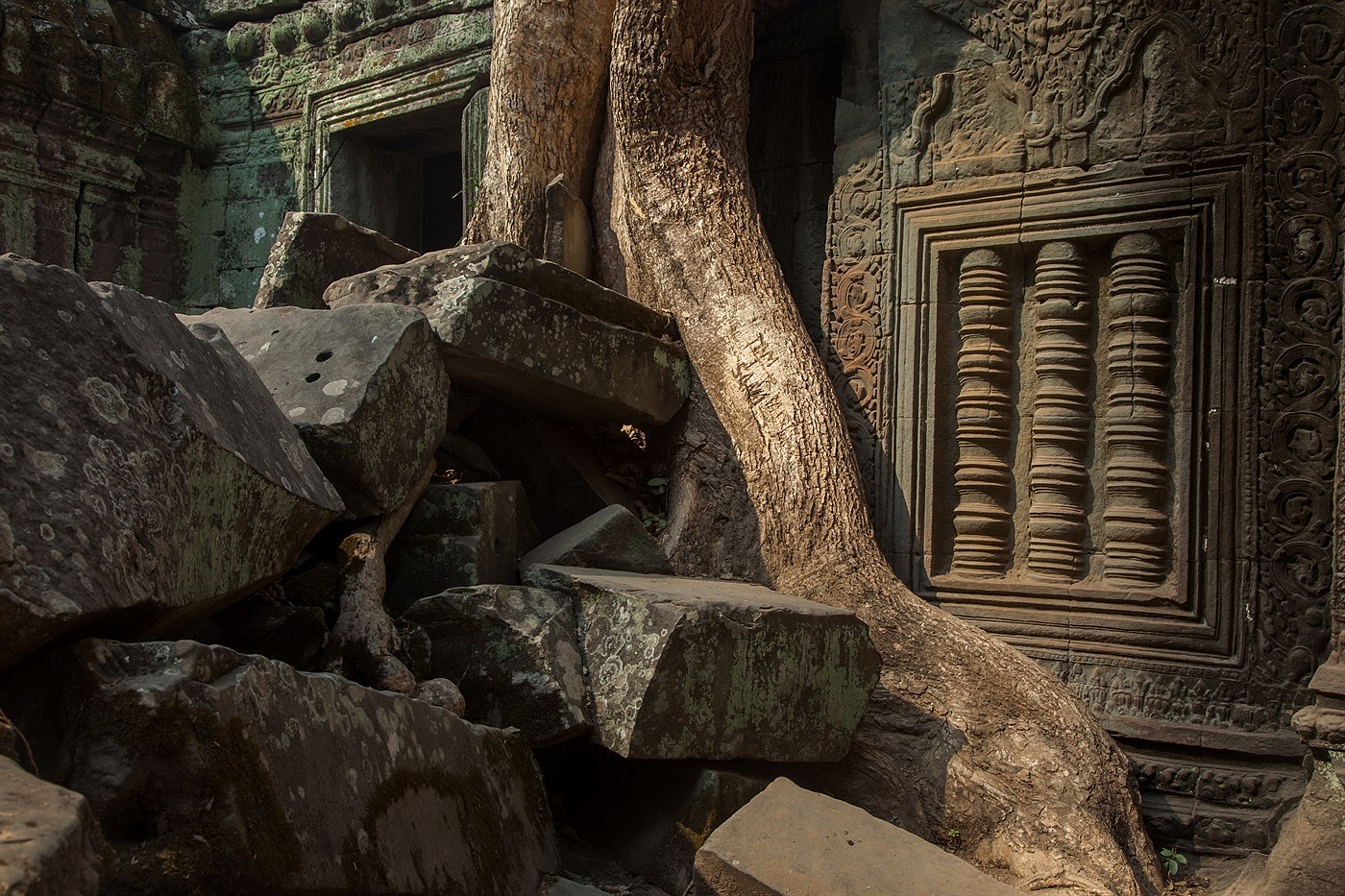 Chrám v Angkoru, photo