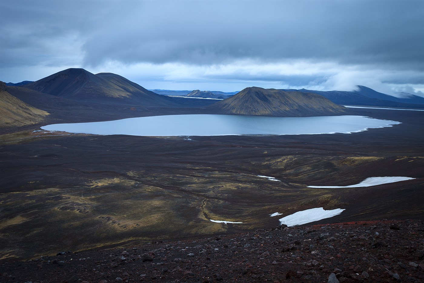 Hnausarpollur overlook, photo