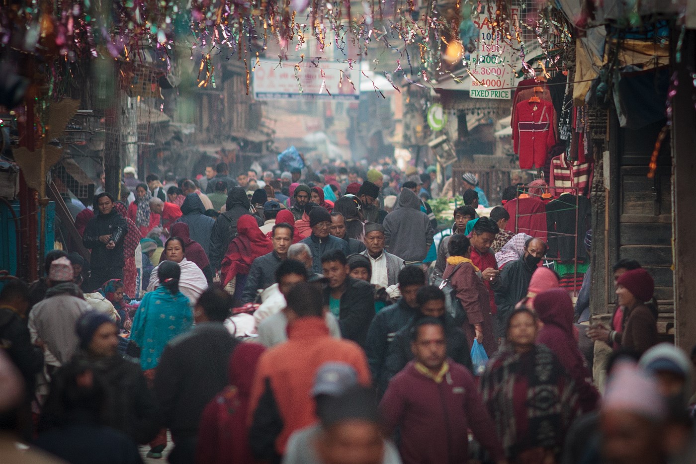 Street view in Kathmandu, photo