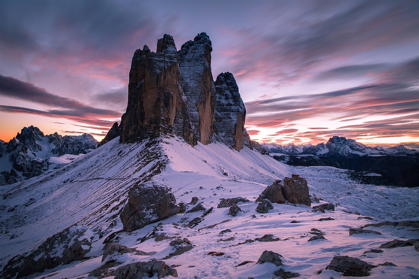 Tre Cime di Lavaredo, photo