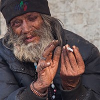 Old guru in Pashupatinath
