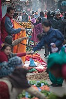 Trh v Káthmándú