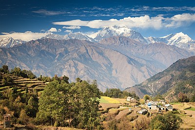 Under Dhaulagiri