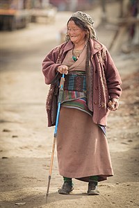 Woman from Muktinath