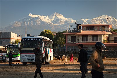 Pokhara bus station