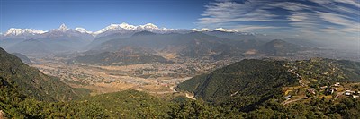 Panorama from Sarangkot
