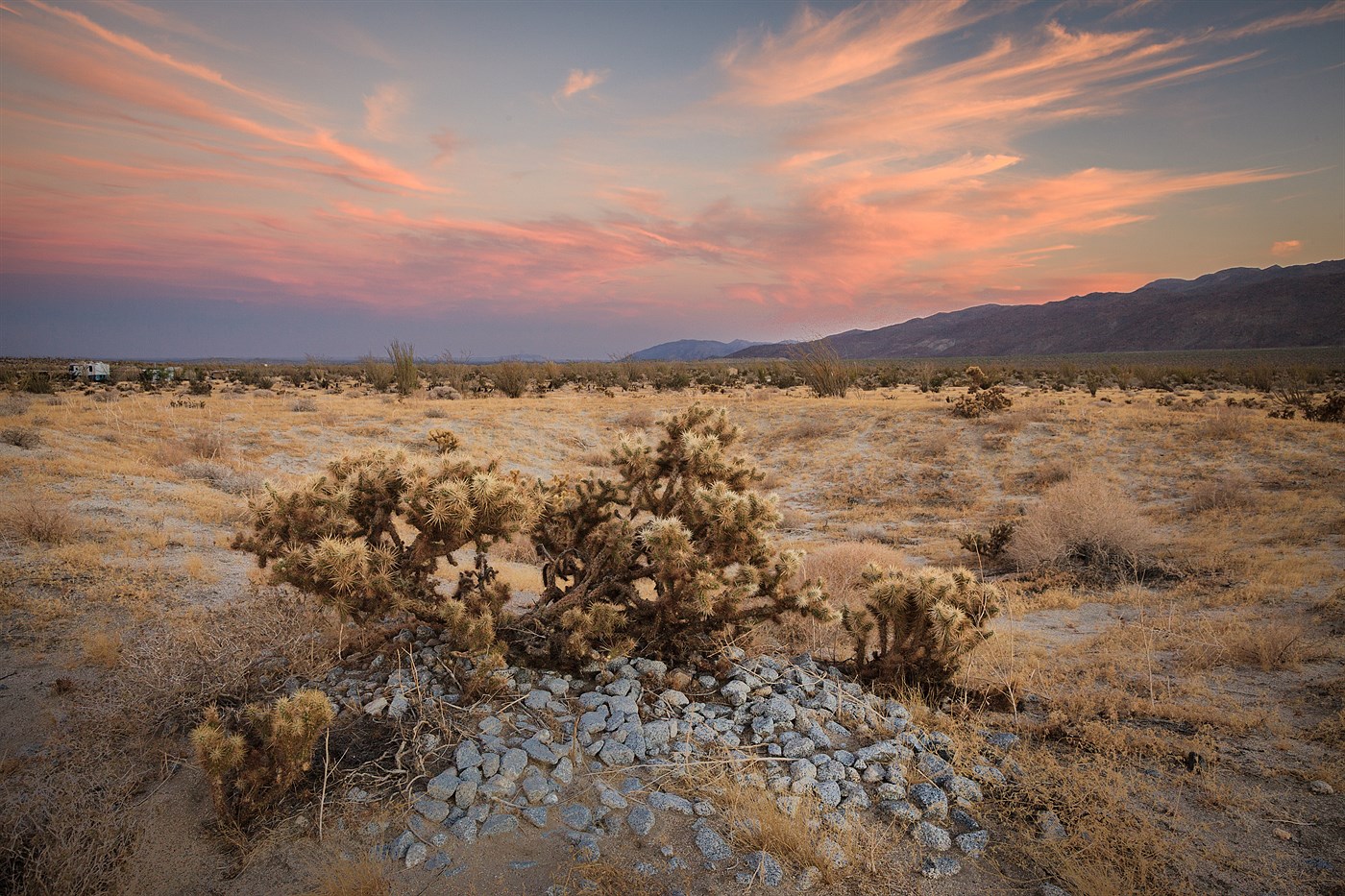 Anza Borrego Sunset, photo