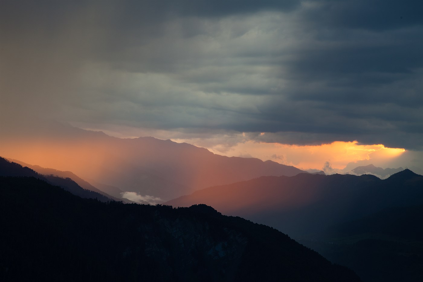Storm on Caucasus, photo