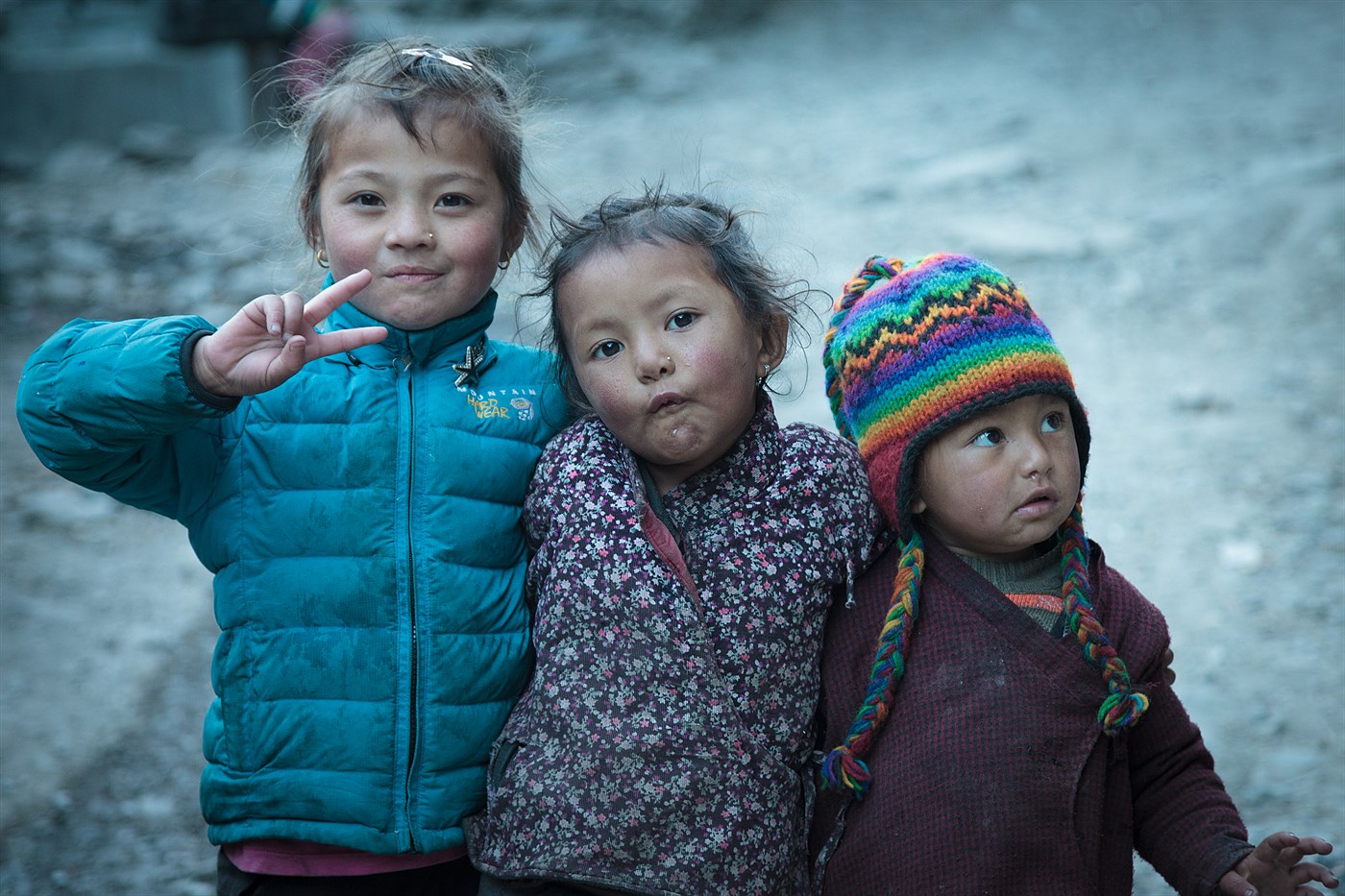 Kids in Chame, photo