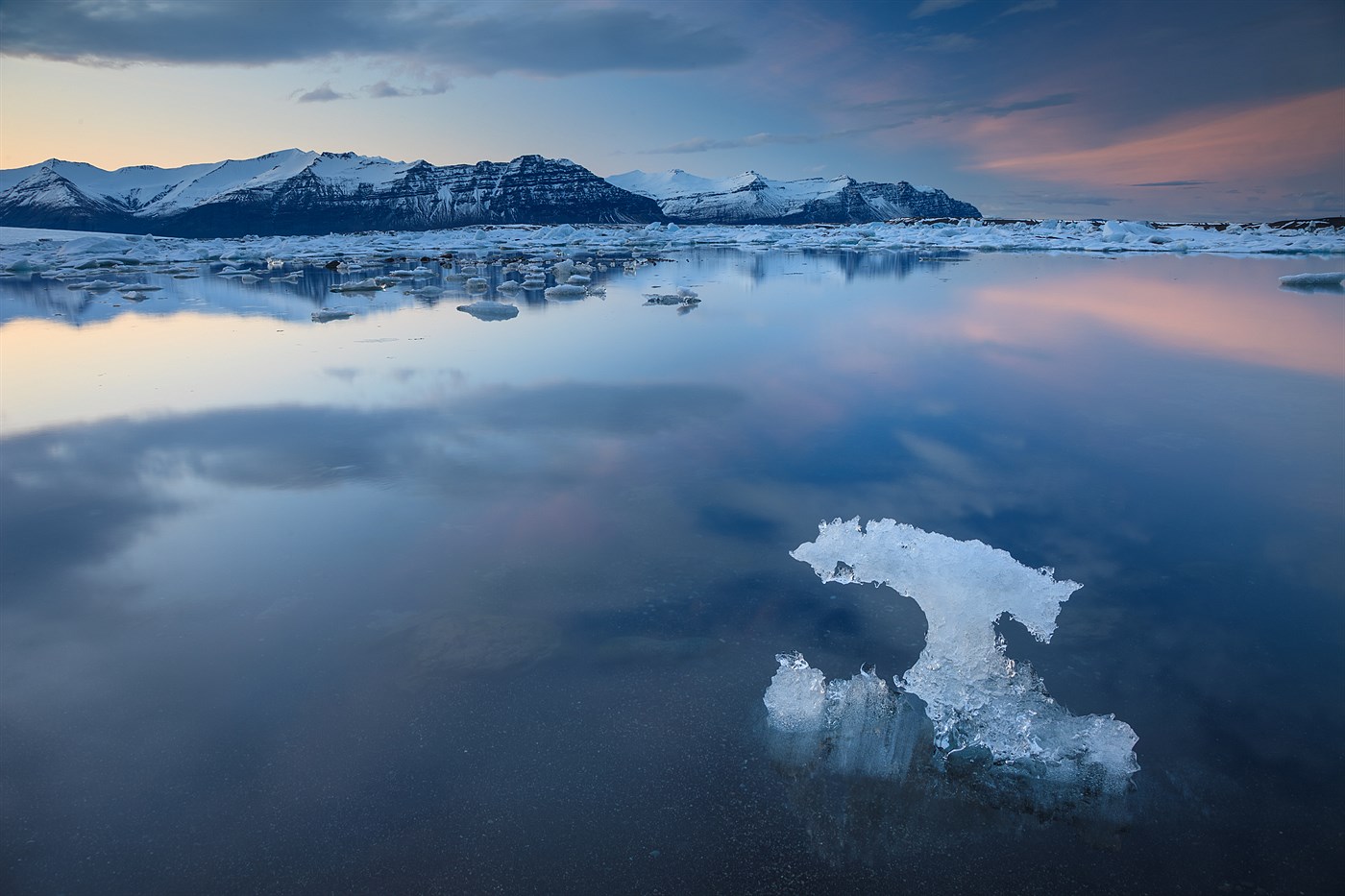 Laguna Jökulsárlón, photo