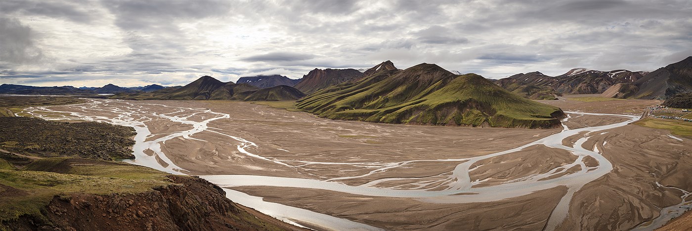 Landmannalaugar from Suðurnámur, photo