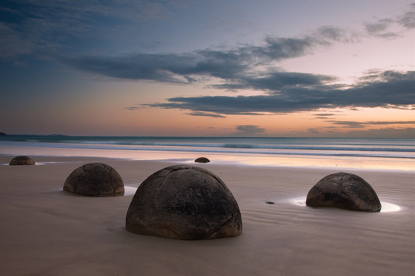 Moeraki Boulders, photo