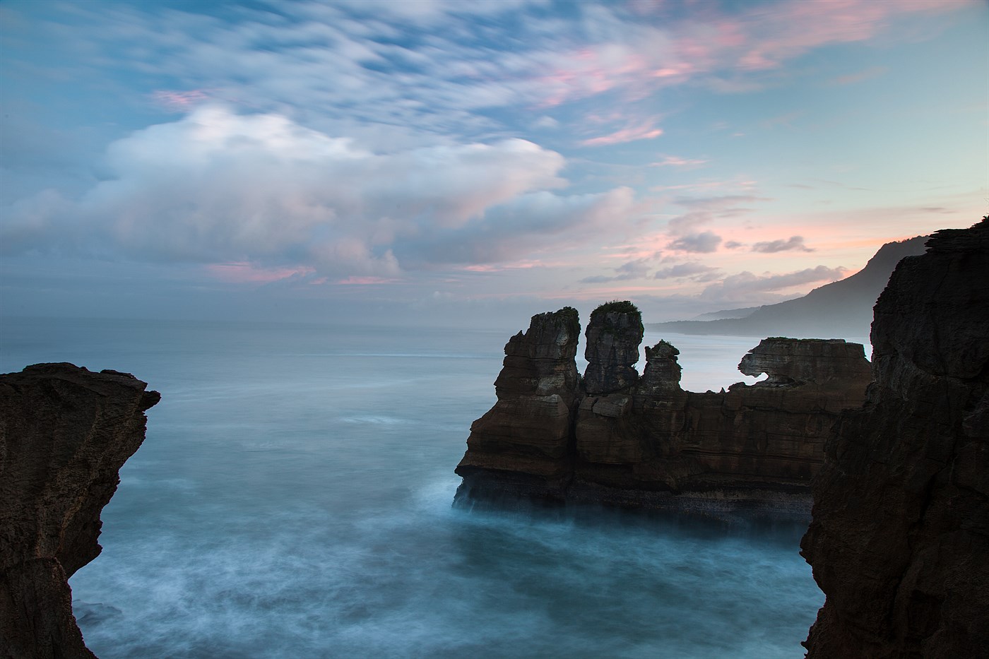 Pancake Rocks, photo