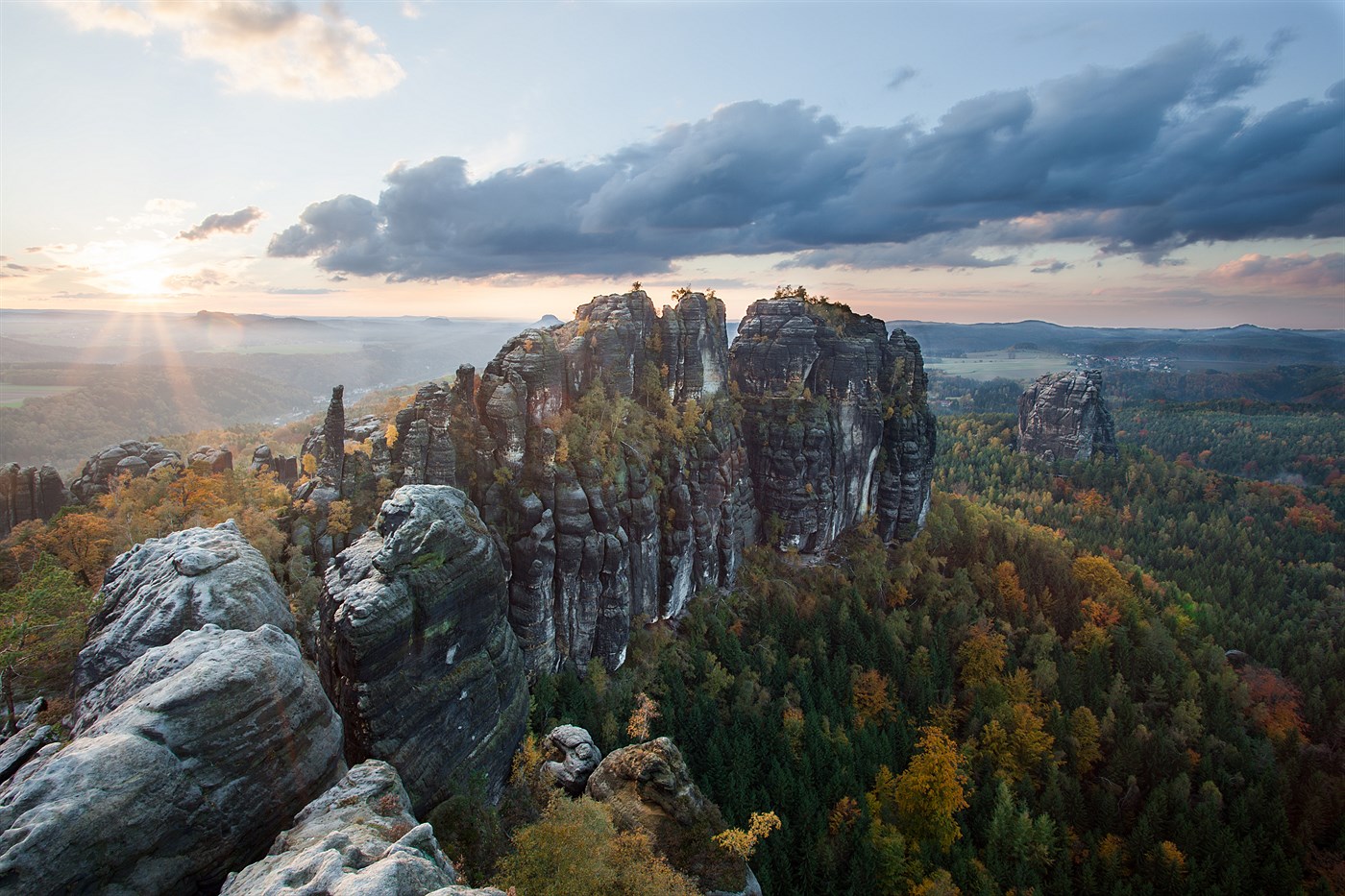 Schrammsteine, photo