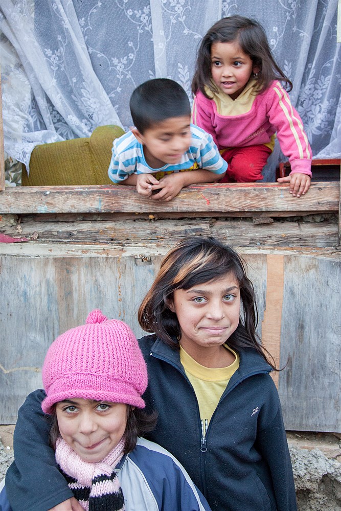 Romské děti, photo
