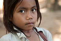 Young Seller in Angkor