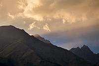 Rays over Caucasus