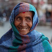 Old Seller in Kathmandu