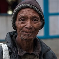 Beggar in Lukla