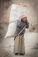 Woman in Muktinath