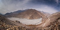 Panorama of Mustang Valley